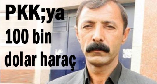 100 bin doları PKK'ya verecekti