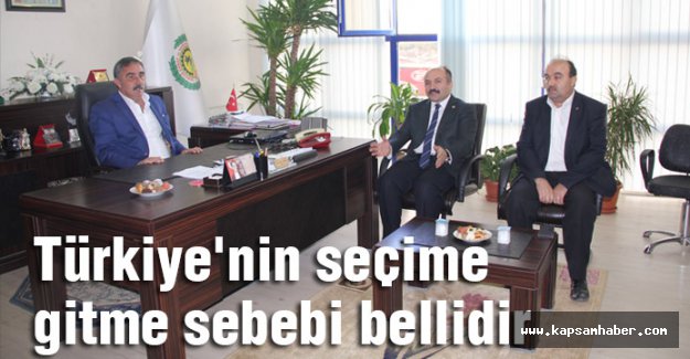 Erhan Usta; Türkiye'nin seçime gitme sebebi bellidir.