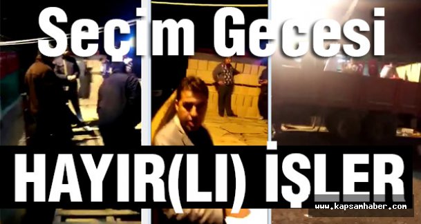 İzmit'te Boş durmuyorlar. Erzak yardımı tam gaz
