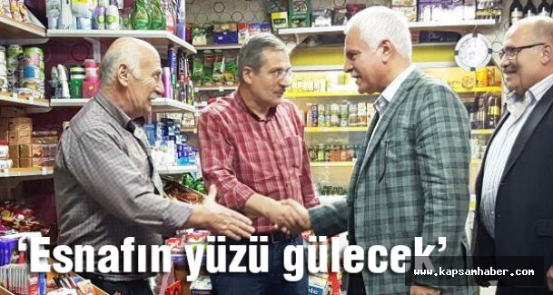 Koray Aydın: Esnafa rahat bir nefes aldıracak projelerimiz var