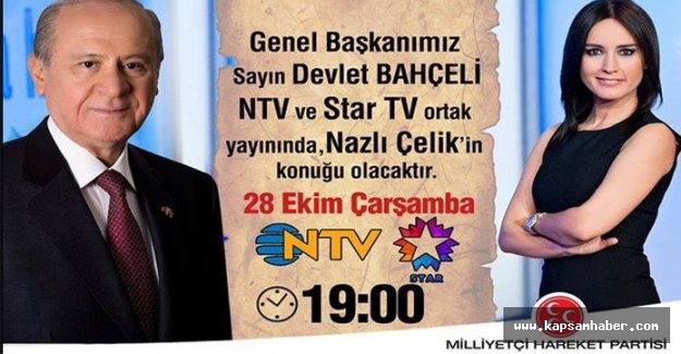 MHP Lideri Bahçeli, Televizyonların Gözdesi Oldu