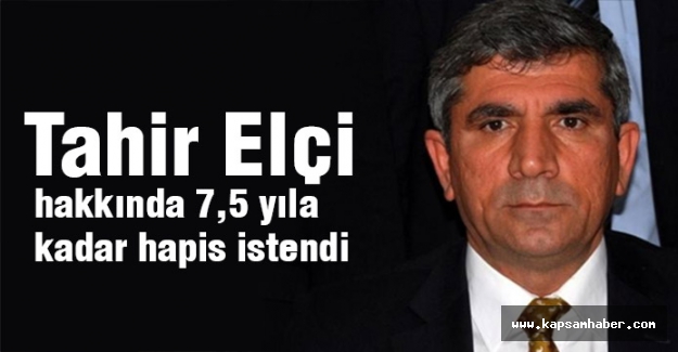 Tahir Elçi hakkında 7,5 yıla kadar hapis isteniyor