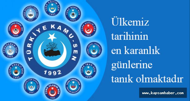 Türkiye Kamu-Sen’e bağlı Sendikalar ortak açıklama yaptı