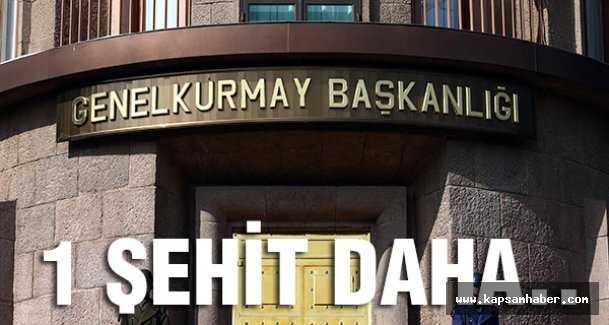 1 Şehit Daha