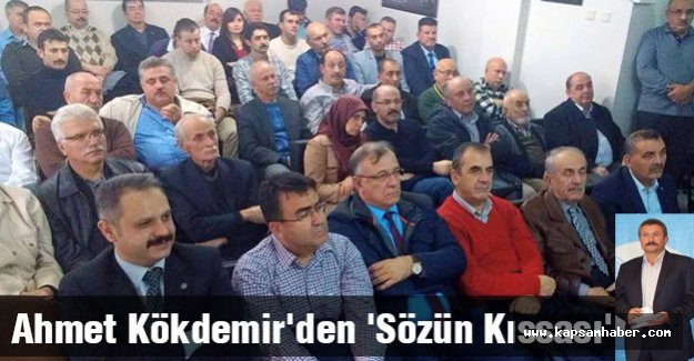 Ahmet Kökdemir'den 'Sözün Kıssası'