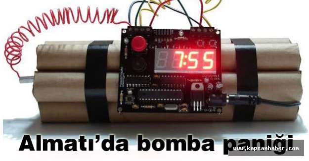 Almatı'da Bomba Paniği