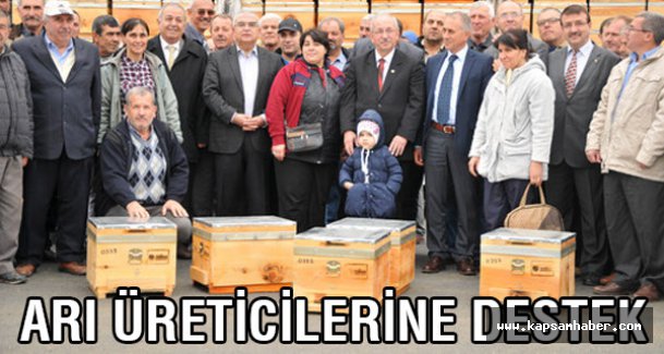 Arı üreticilerine destek