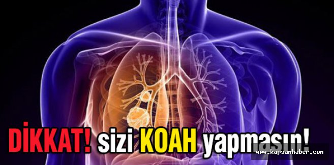 Dikkat! Mesleğiniz sizi KOAH yapmasın!