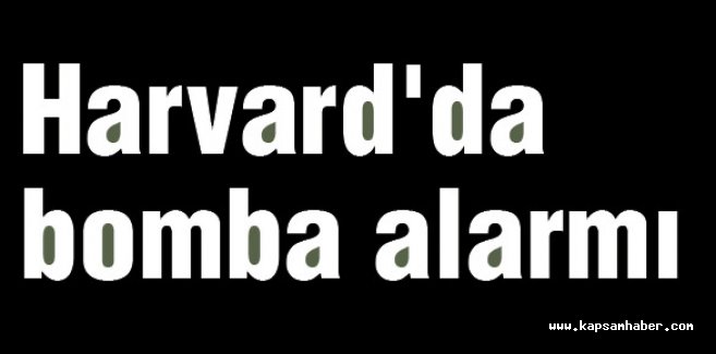 Harvard'da korkulu anlar