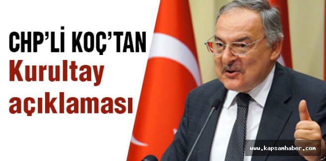 Koç’tan kurultay açıklaması