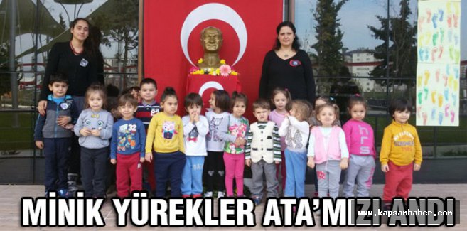 Manisalı Minik Yürekler Ata’mızı Andı