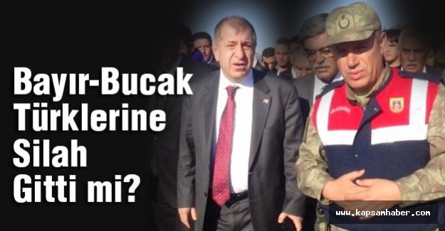 MHP'li Özdağ Açıkladı: Bayır-Bucak Türklerine Silah Gitti mi?