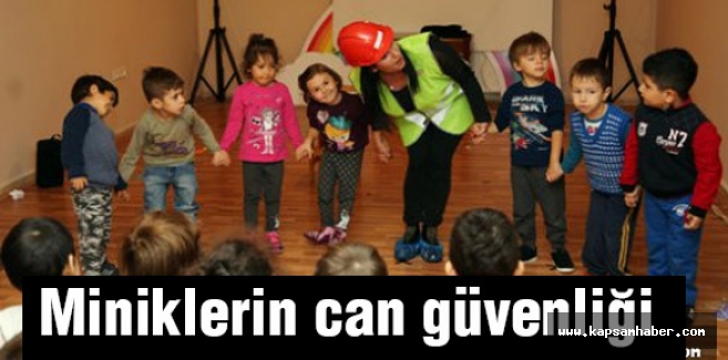 Miniklere can güvenliği eğitimi