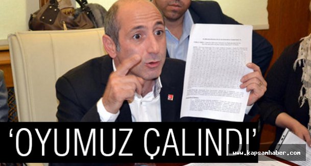 Öztunç: Benim oyumu çaldılar