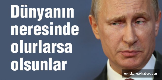Putin, Uçak kaçıranların biletini kesti