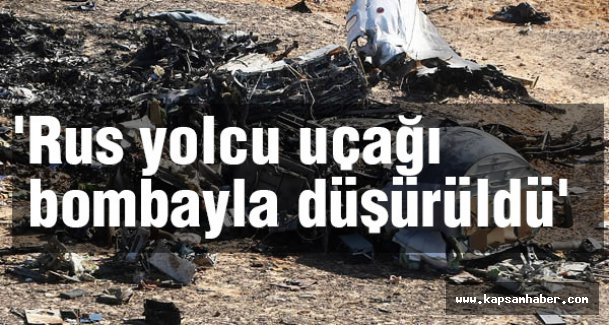 'Rus yolcu uçağı bombayla düşürüldü'
