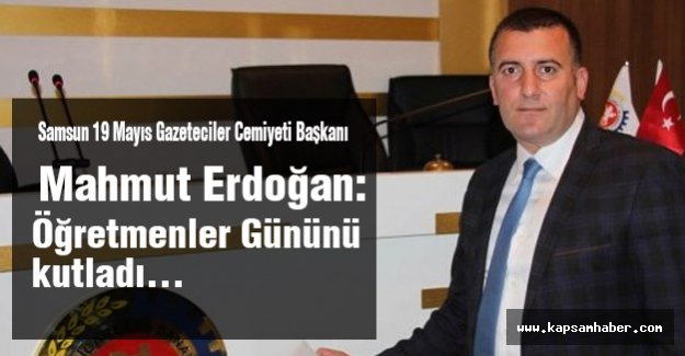 Samsun 19 Mayıs Gazeteciler Cemiyetinden 24 Kasım Mesajı