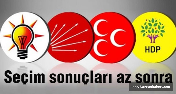 Seçim sonuçları gelmeye başladı. Takipte kalın
