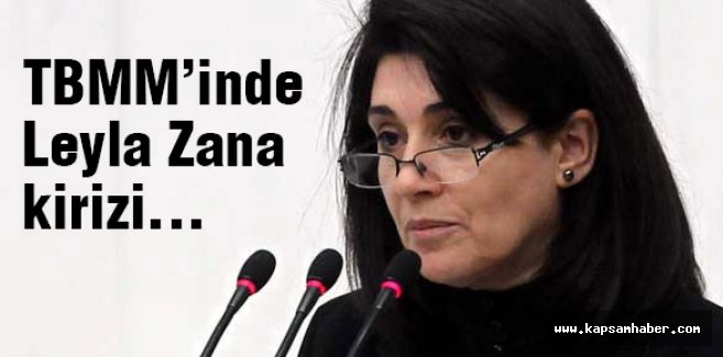 TBMM'inda Zana sıkıntısı...