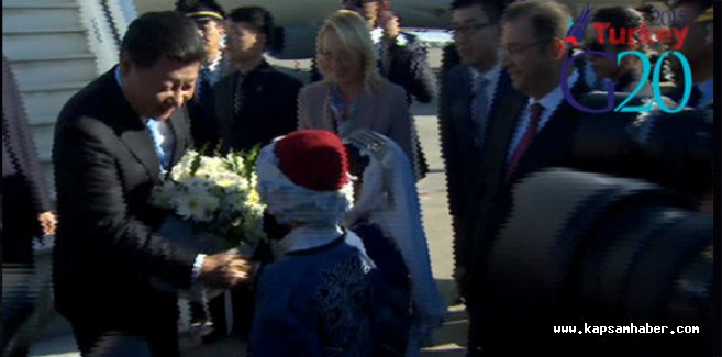 Xi Jinping, G20 Zirvesi için Antalya'da