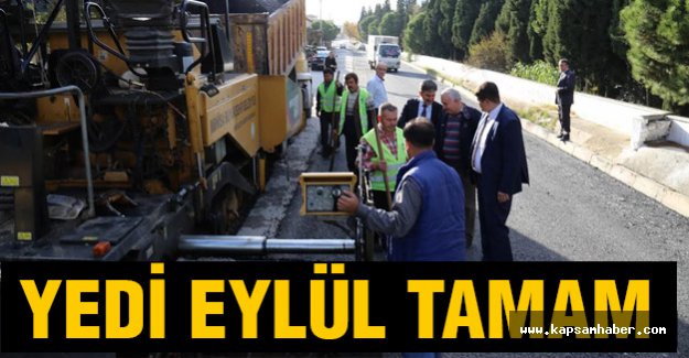 Yedi Eylül Yolu tamam