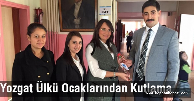 Yozgat ülkücüleri Öğretmen Gününü Kutladı
