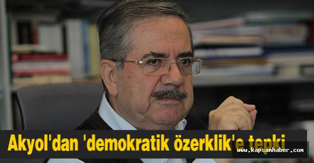 Akyol: HDP, demokrasiyi değil, Kandil’in güdümünü seçti.