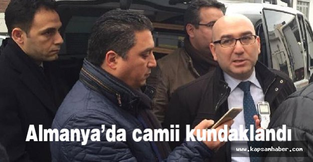 Almanya'da DİTİB cami kundaklandı...