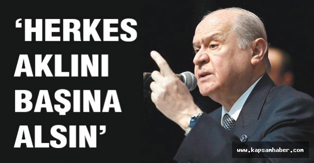 Bahçeli, Kurultay istayenler için ne dedi?