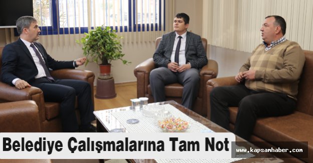 Belediye Çalışmalarına Tam Not