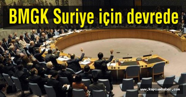 BMGK Suriye için devrede