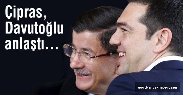 Çipras, Davutoğlu'yla anlaştı...