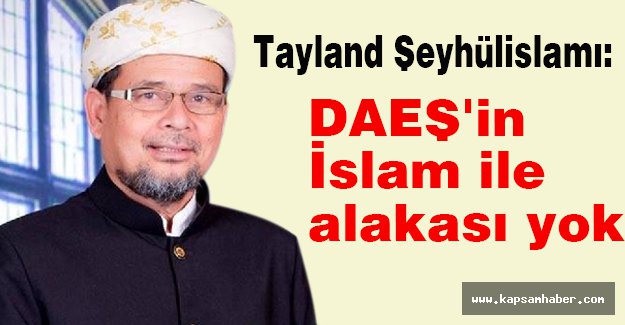 'DAEŞ'in İslam ile alakası yok'