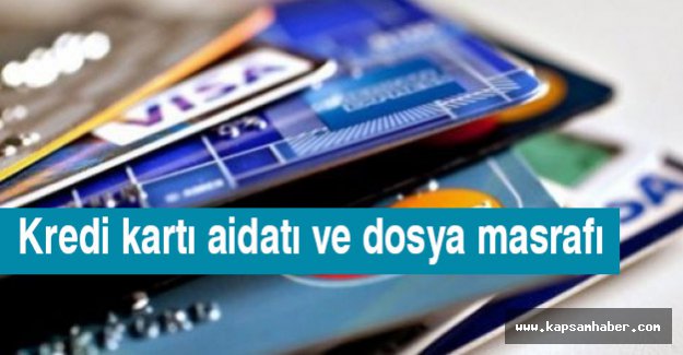 Kredi kartı aidatı ve dosya masrafı