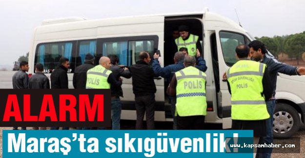 Maraş Olayları'nın 37'nci yıldönümüne sıkı güvenlik