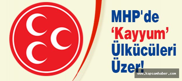 MHP'de 'Kayyum' Ülkücüleri Üzer!