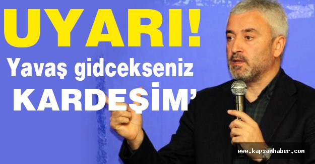 Ordu'da 'Yavaş Gideceksiniz Kardeşim' Uyarısı!