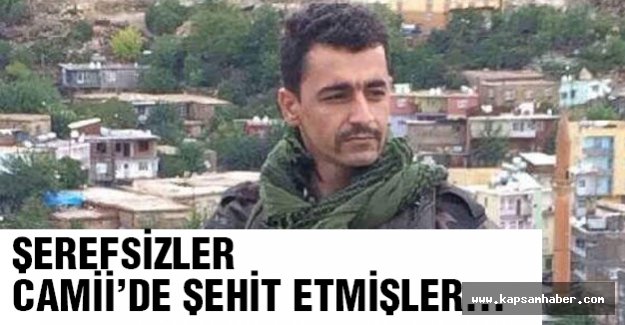 Şehit Mustafa'nın Camiide Vurulduğu belirtildi