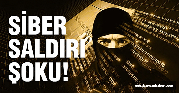 Siber saldırı bazı kurumları ve bankaları zora soktu....