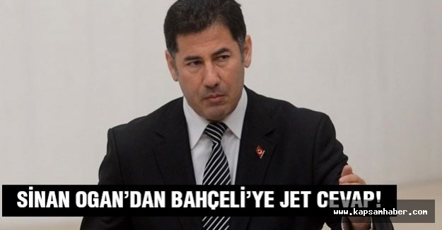 Sinan Oğan'dan Bahçeli'ye Jet Cevap!