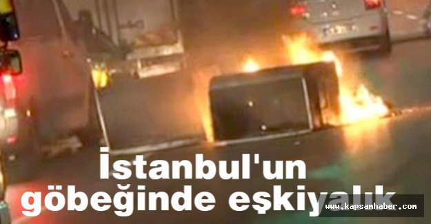 Terör yandaşları İstanbul'un göbeğinde eşkiyalık yapıyor
