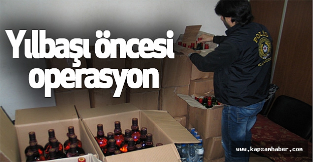 Yılbaşı Öncesi Operasyon