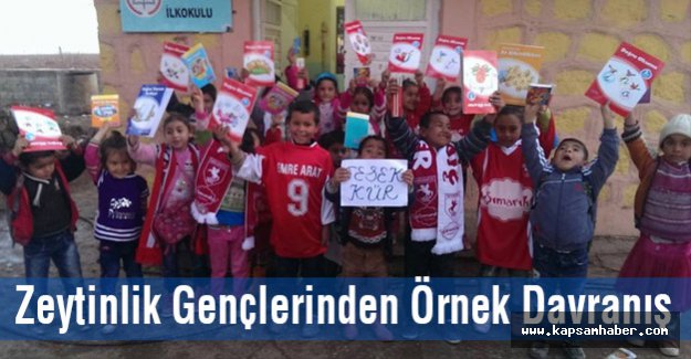 Zeytinlik Gençlerinden Örnek Davranış