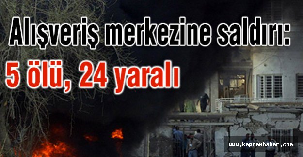 Alışveriş merkezine saldırı