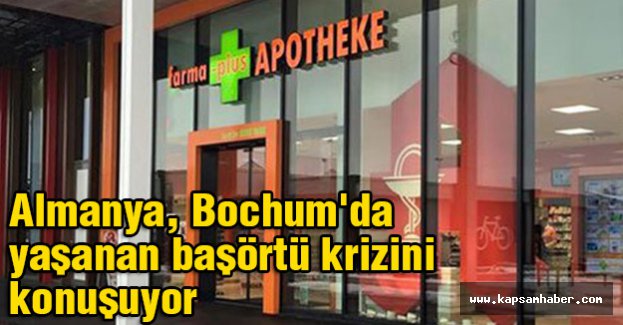 Almanya, Bochum'da yaşanan başörtü krizini konuşuyor