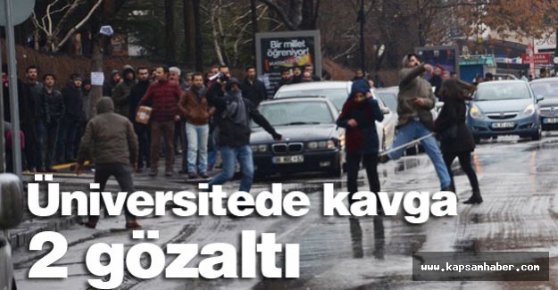 Ankara Üniversitesi'nde kavga?