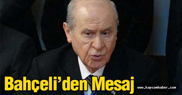 Bahçeli'den Koç ailesine Başsağlığı mesajı