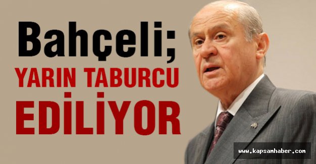 Bahçeli Yarın Taburcu Edilecek