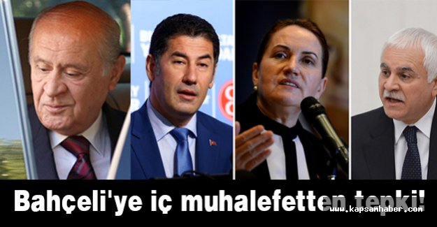Bahçeli'ye iç muhalefetten tepki!