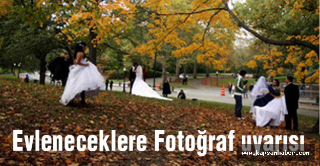 Evleneceklere fotograf uyarısı